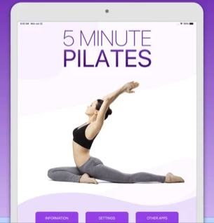 5 Minute Pilates App