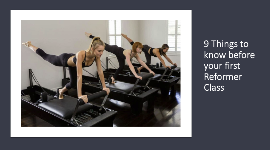 Things you should know before your first reformer class